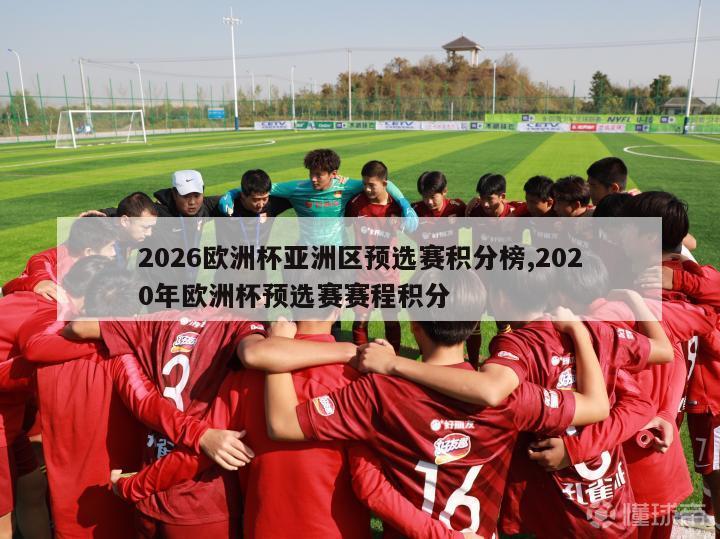 2026欧洲杯亚洲区预选赛积分榜,2020年欧洲杯预选赛赛程积分